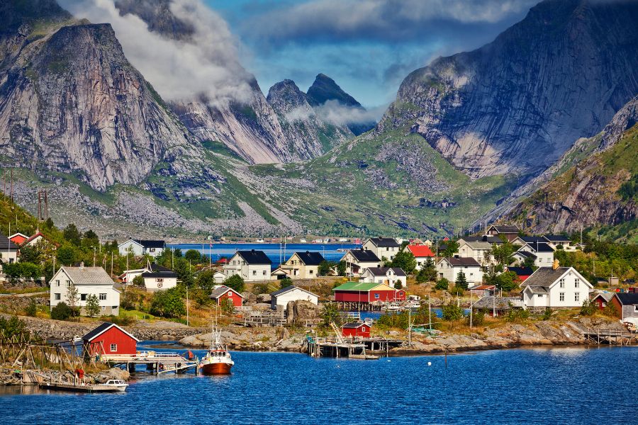 Lofoten Islands in Northern Norway