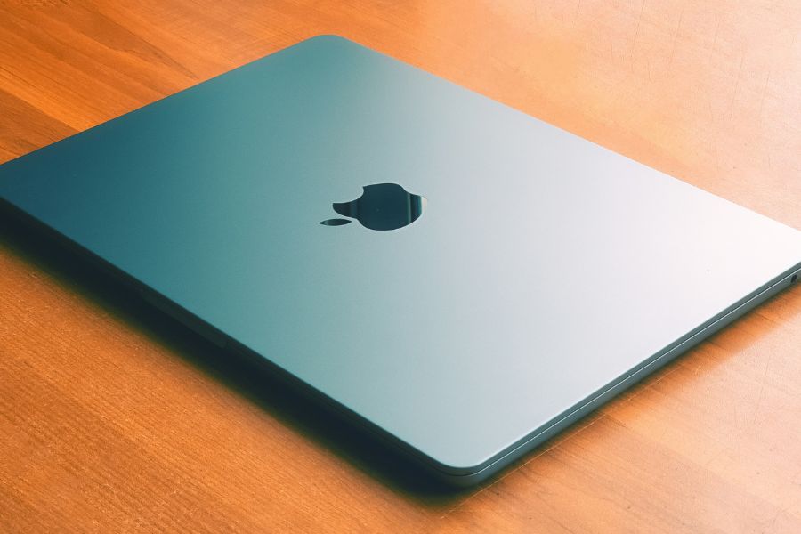 Photo of a macbook air