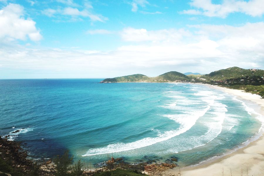 Praia do Rosa in Imbituba