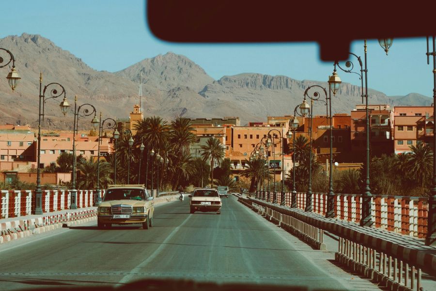 Driving in Morocco