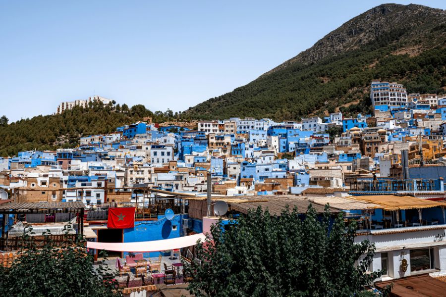 View of Chefchaouen