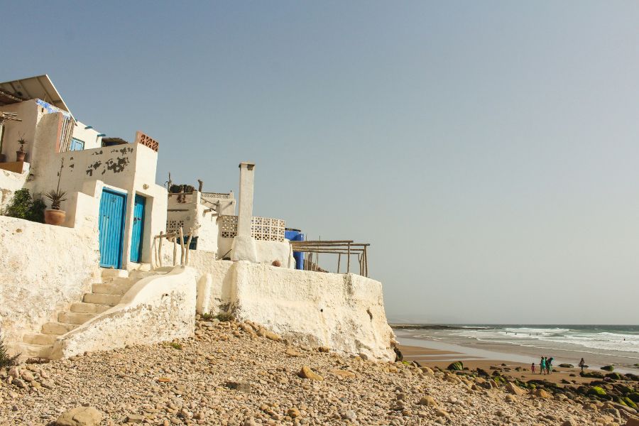 Accommodation on the beach